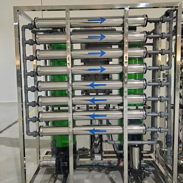 Back of ACWP-2 water treatment equipment