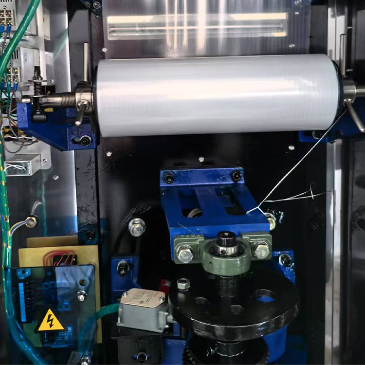 SJ-1000 sachet water equipment back details Liquid Filling Pouch Packing Machine