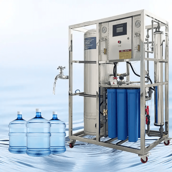 Tap Water Treatment Machinery With Tank